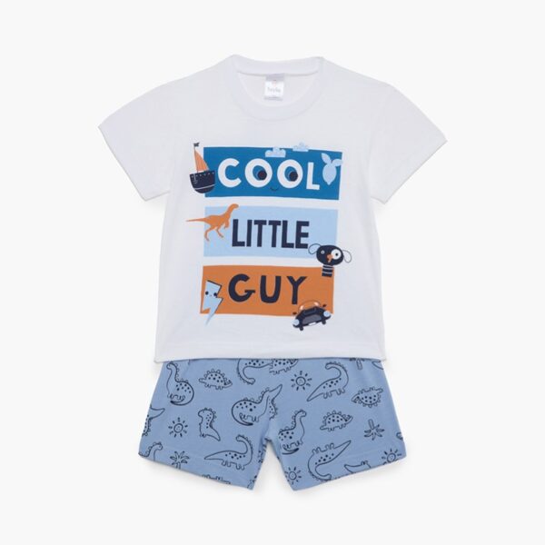 Πυτζάμα 65394-673 Λευκό Pretty Baby