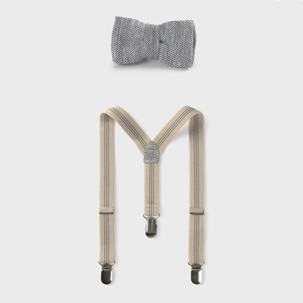 Σετ Παπιγιόν-Τιράντες 25-10891-068 Γκρί Mayoral