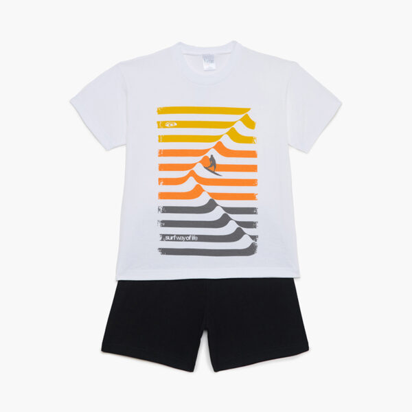 Πυτζάμα 63064-644 Λευκό Pretty Baby