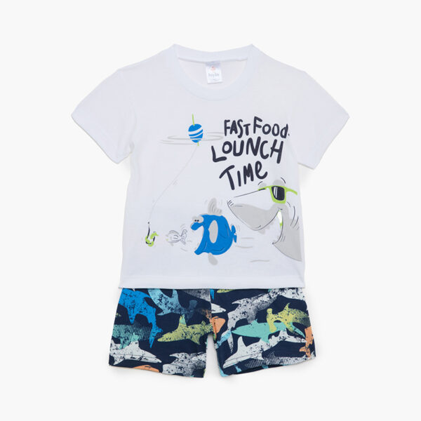 Πυτζάμα 65398-667 Λευκό Pretty Baby