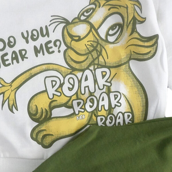 Φόρμα Λεπτή 44225 Εκρού Nek Kidswear_2