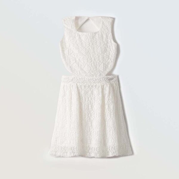 Φόρεμα 254041 Λευκό Εβίτα