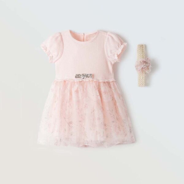 Φόρεμα 254503 Ρόζ Εβίτα