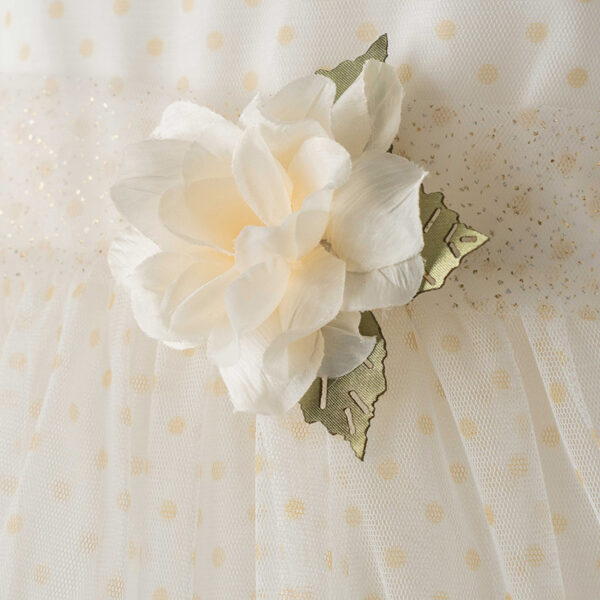 Φόρεμα 254506 Εκρού Εβίτα_2