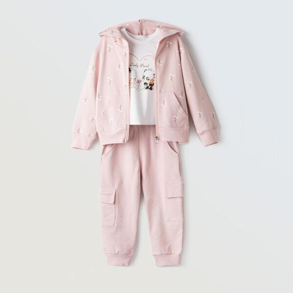 Φόρμα 254255 Ρόζ Εβίτα (Σετ 3 τεμαχίων)