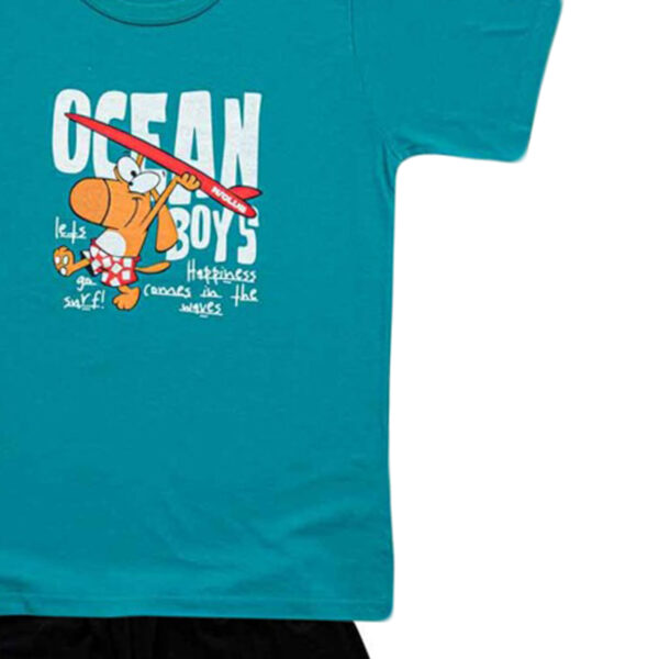 Πυτζάμα 25-739 Πετρόλ Nina Club_2