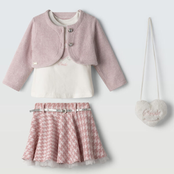 Σετ 243225 Ρόζ Εβίτα (Σετ 3 τεμαχίων)