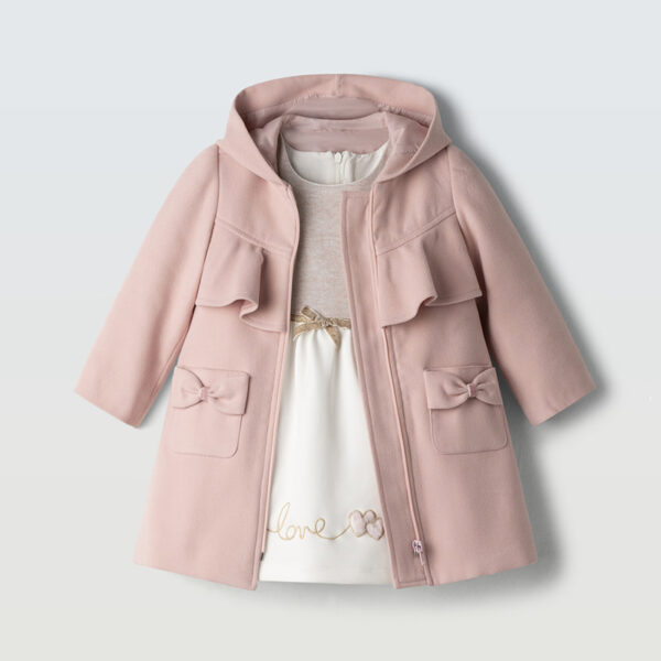 Φόρεμα 243229 Ρόζ Εβίτα (Σετ 2 τεμαχίων)