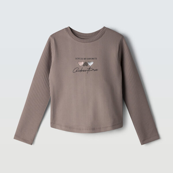 Μπλούζα 255014 Ανθρακί Εβίτα Μπλούζα 255014 Ανθρακί Εβίτα