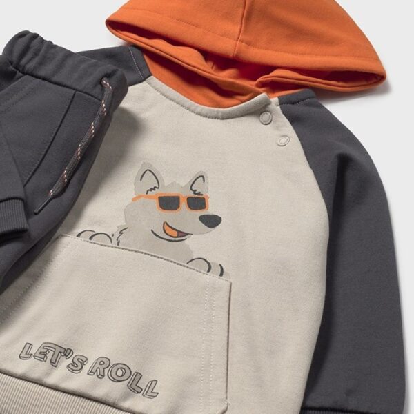 Φόρμα 15-02835-058 Πορτοκαλί Mayoral (Με 2 παντελόνια)_4