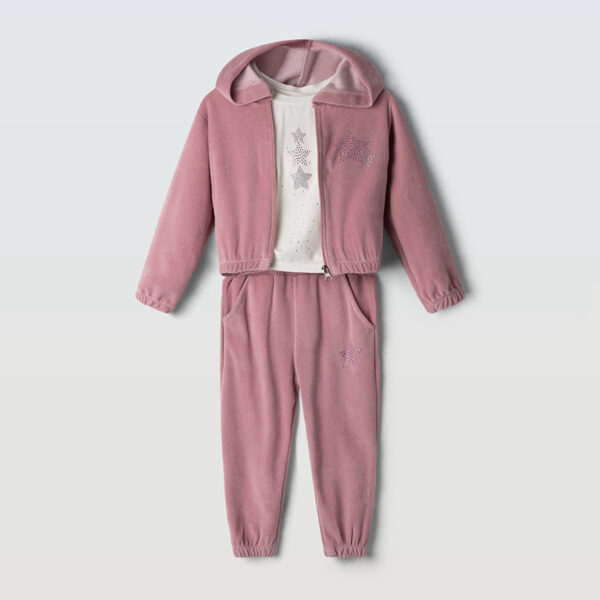 Φόρμα 243279 Ρόζ Εβίτα (Σετ 3 τεμαχίων)