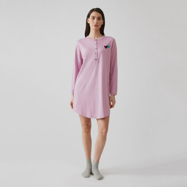 Νυχτικιά 90-52648-139 Μώβ Minerva