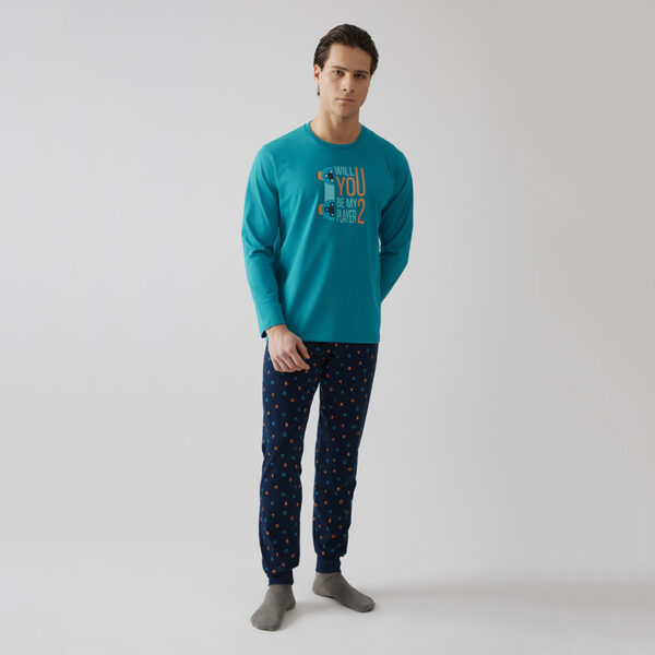 Πυτζάμα 90-71262-233 Πετρόλ Minerva