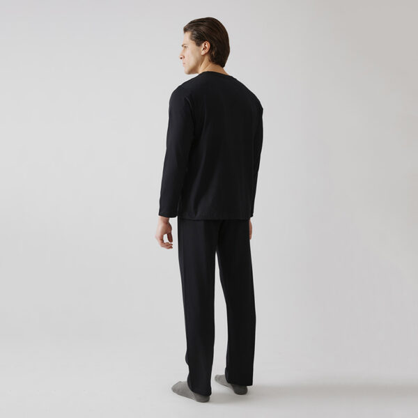 Πυτζάμα 90-71276-045 Μαύρο Minerva_2