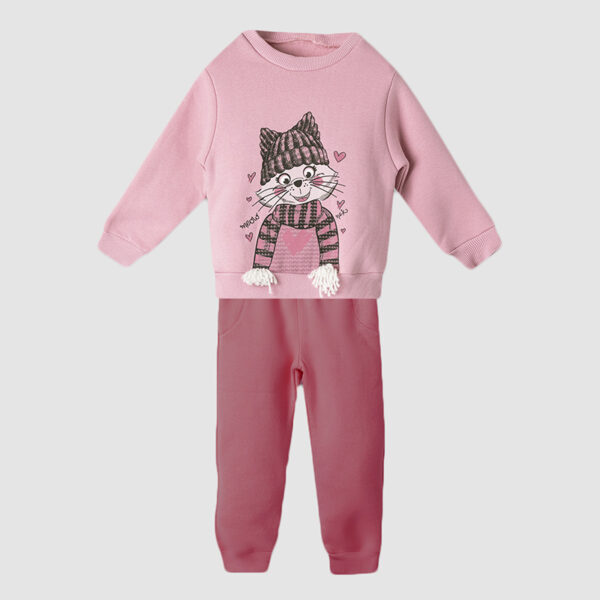 Φόρμα 133525 Ρόζ Nek Kidswear