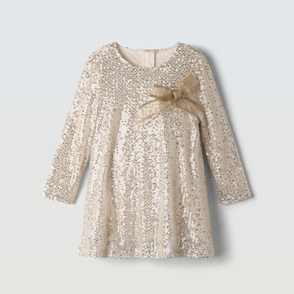 Φόρεμα 255252 Χρυσό Εβίτα