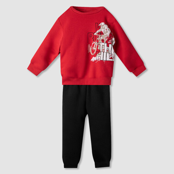 Φόρμα 162625 Κόκκινο Nek Kidswear