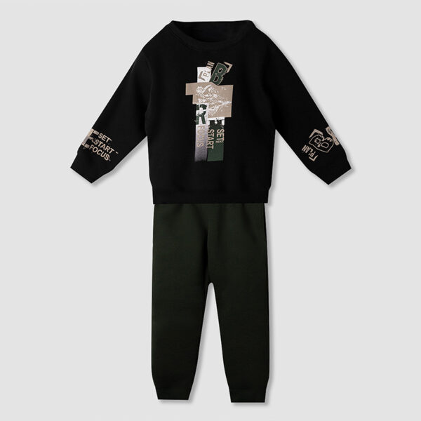 Φόρμα 163025 Μαύρο Nek Kidswear