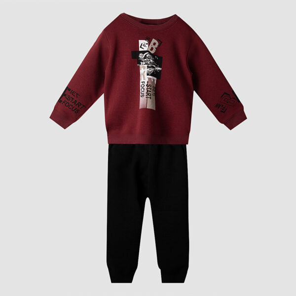 Φόρμα 163025 Μπορντό Nek Kidswear