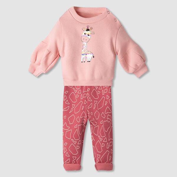 Φόρμα 171825 Ρόζ Nek Kidswear