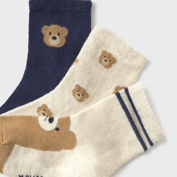 Κάλτσα 15-10008-050 Μπλέ Mayoral (Σετ 3 τεμαχίων)_2