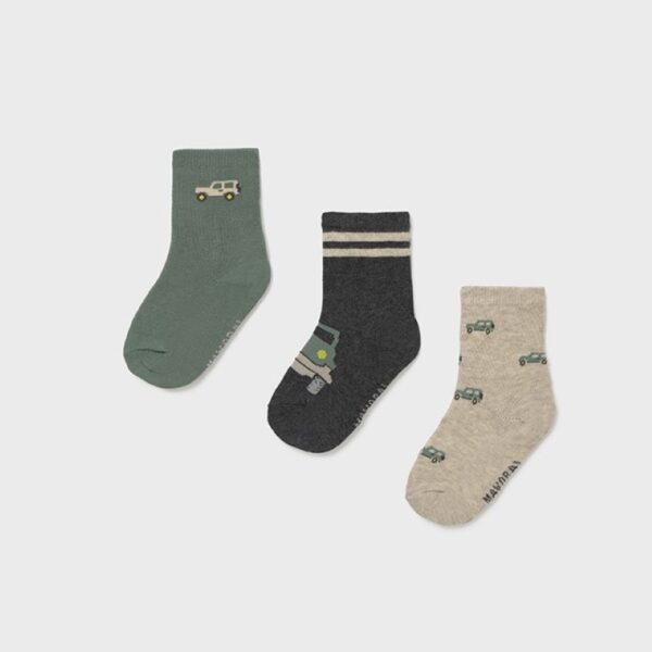 Κάλτσα 15-10008-053 Πράσινο Mayoral (Σετ 3 τεμαχίων)