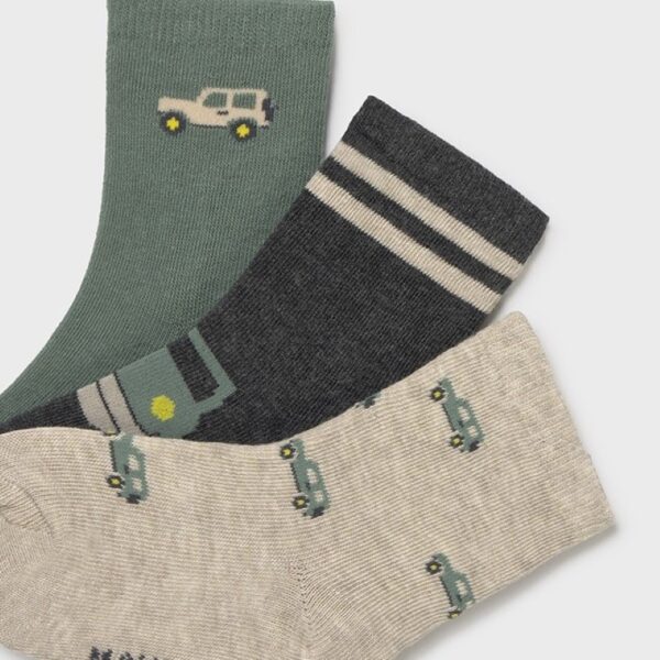 Κάλτσα 15-10008-053 Πράσινο Mayoral (Σετ 3 τεμαχίων)_2