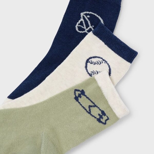 Κάλτσα 15-10050-081 Φυστικί Mayoral (Σετ 3 τεμαχίων)_2