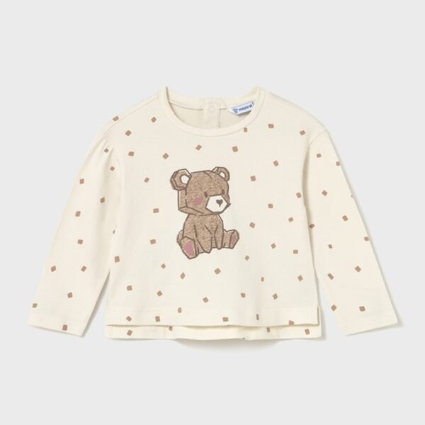 Μπλούζα 15-02077-083 Μπέζ Mayoral