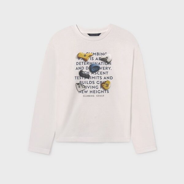 Μπλούζα 15-07006-030 Εκρού Mayoral