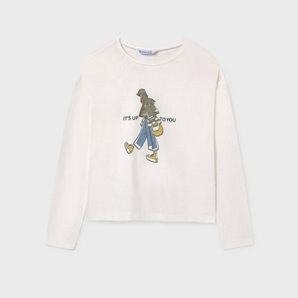 Μπλούζα 15-07019-087 Εκρού Mayoral