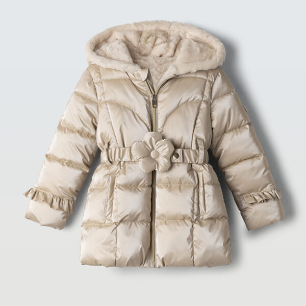 Μπουφάν 255203 Μπέζ Εβίτα