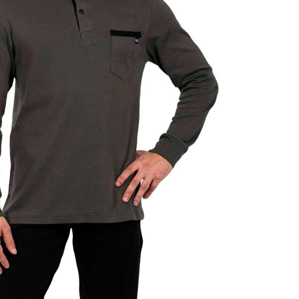 Πυτζάμα 15-760 Γκρί Σκούρο Nina Club _2