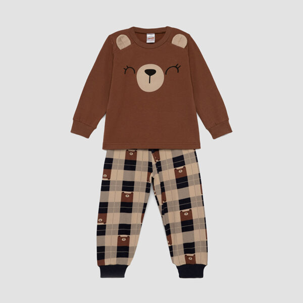 Πυτζάμα 90-62382-344 Καφέ Ταμπά Minerva