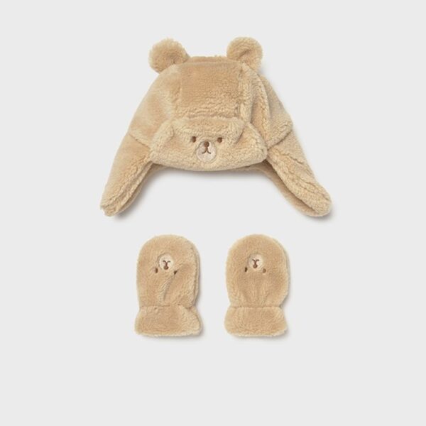 Σετ Σκούφος-Γάντια 15-10023-066 Μπέζ Mayoral