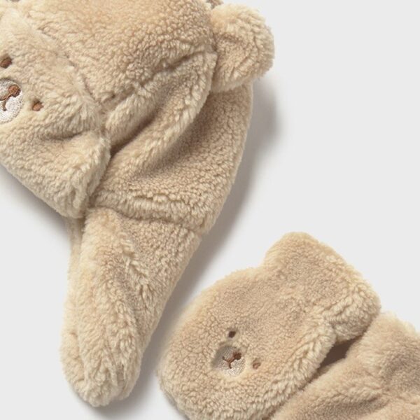 Σετ Σκούφος-Γάντια 15-10023-066 Μπέζ Mayoral_2