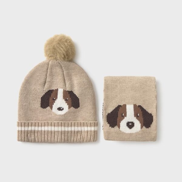 Σετ Σκούφος-Κασκόλ 15-10018-062 Μπέζ Mayoral