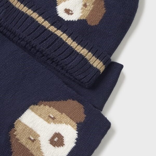 Σετ Σκούφος-Κασκόλ 15-10018-063 Μπλέ Σκούρο Mayoral_2