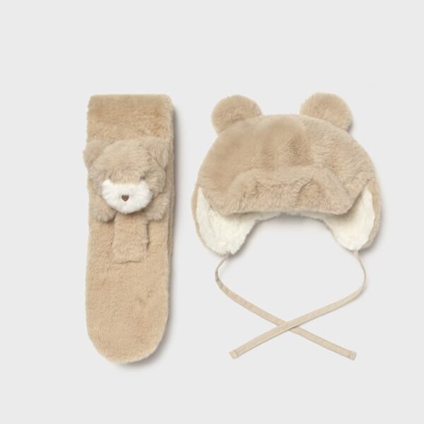 Σετ Σκούφος-Κασκόλ 15-10020-065 Μπέζ Mayoral