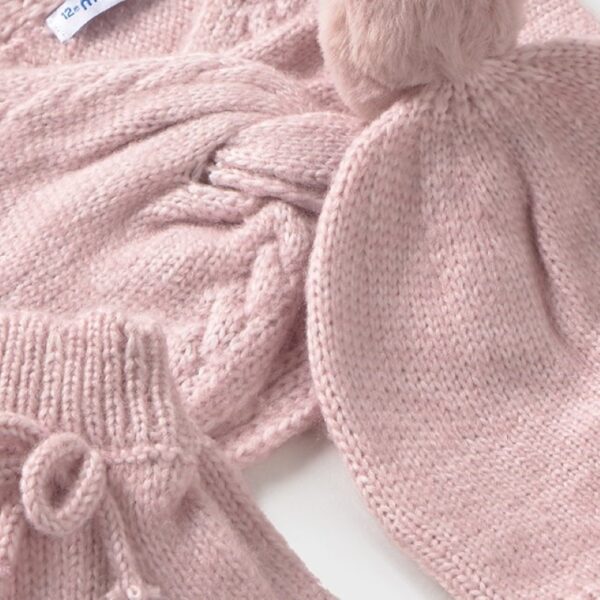 Σετ Σκούφος-Κασκόλ-Γάντια 15-10019-047 Ρόζ Mayoral_2