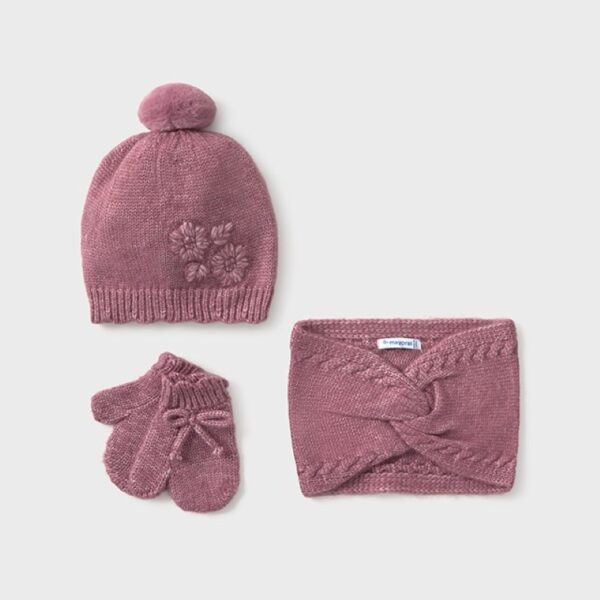 Σετ Σκούφος-Κασκόλ-Γάντια 15-10019-049 Σάπιο Μήλο Mayoral