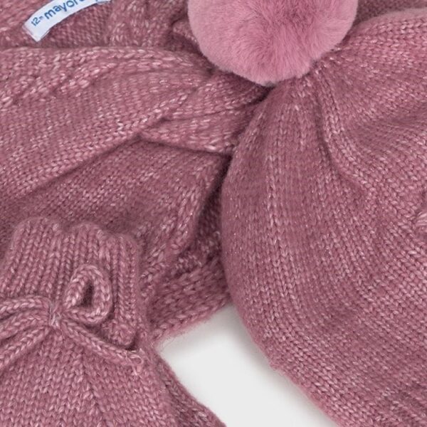 Σετ Σκούφος-Κασκόλ-Γάντια 15-10019-049 Σάπιο Μήλο Mayoral_2