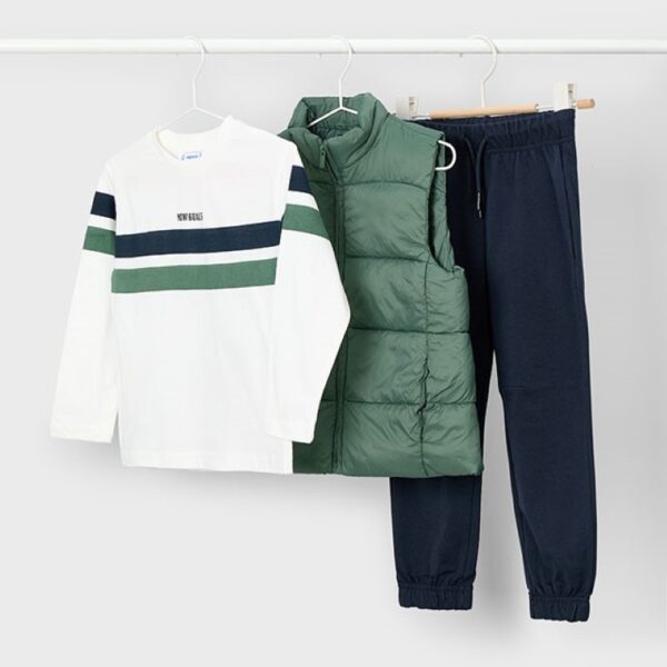 Φόρμα 15-04607-029 Πράσινο Mayoral (Σετ 3 τεμαχίων)