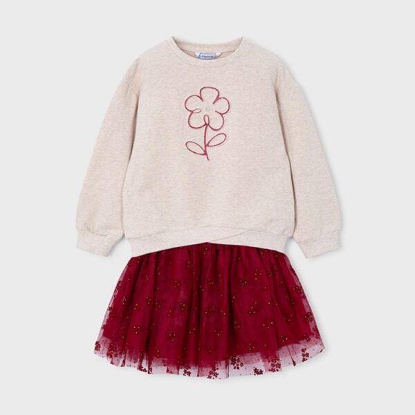 Φόρεμα 15-04936-078 Κόκκινο Mayoral