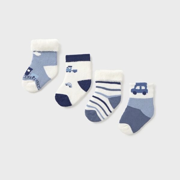 Κάλτσα 15-09917-066 Μπλέ Mayoral (Σετ 4 τεμαχίων)