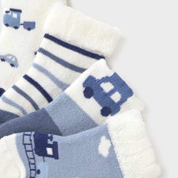 Κάλτσα 15-09917-066 Μπλέ Mayoral (Σετ 4 τεμαχίων)_2