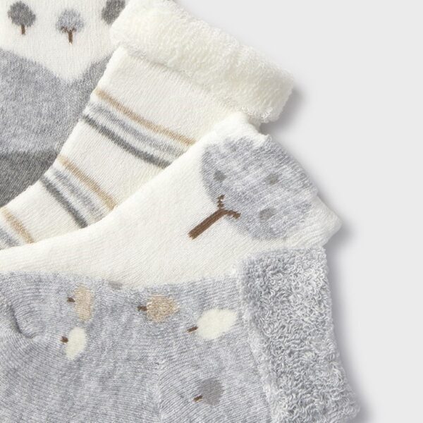 Κάλτσα 15-09917-067 Γκρί Mayoral (Σετ 4 τεμαχίων)_2