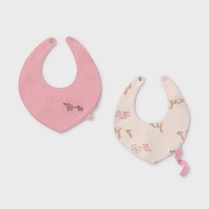 Σαλιάρα 15-09949-037 Ρόζ Mayoral (Σετ 2 τεμαχίων)