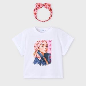 Μπλούζα 26-03010-095 Λευκό Mayoral