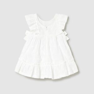 Φόρεμα 26-01915-056 Λευκό Mayoral _2